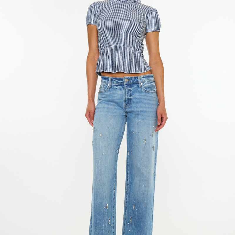Charlie 90's Low Rise Loose Straight