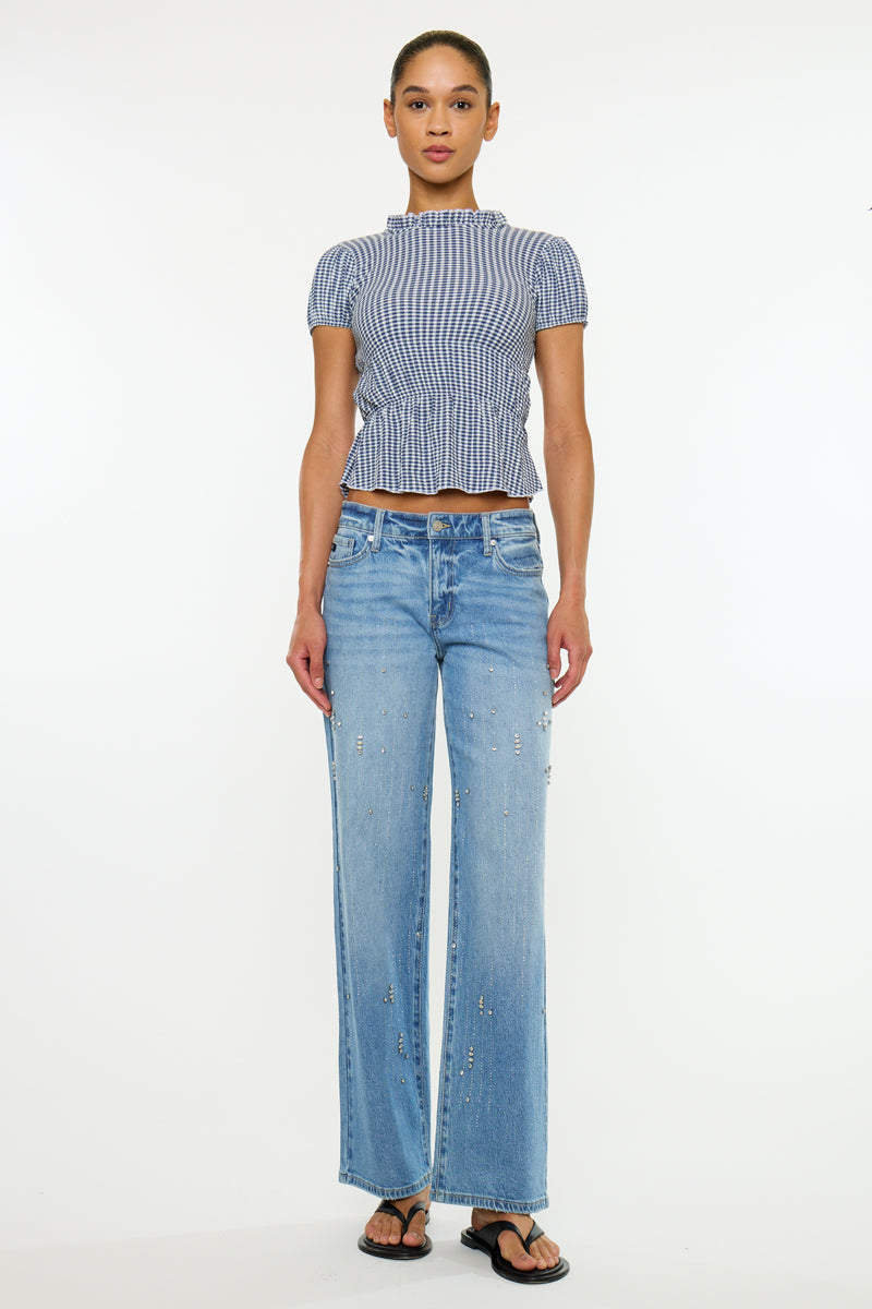 Charlie 90's Low Rise Loose Straight