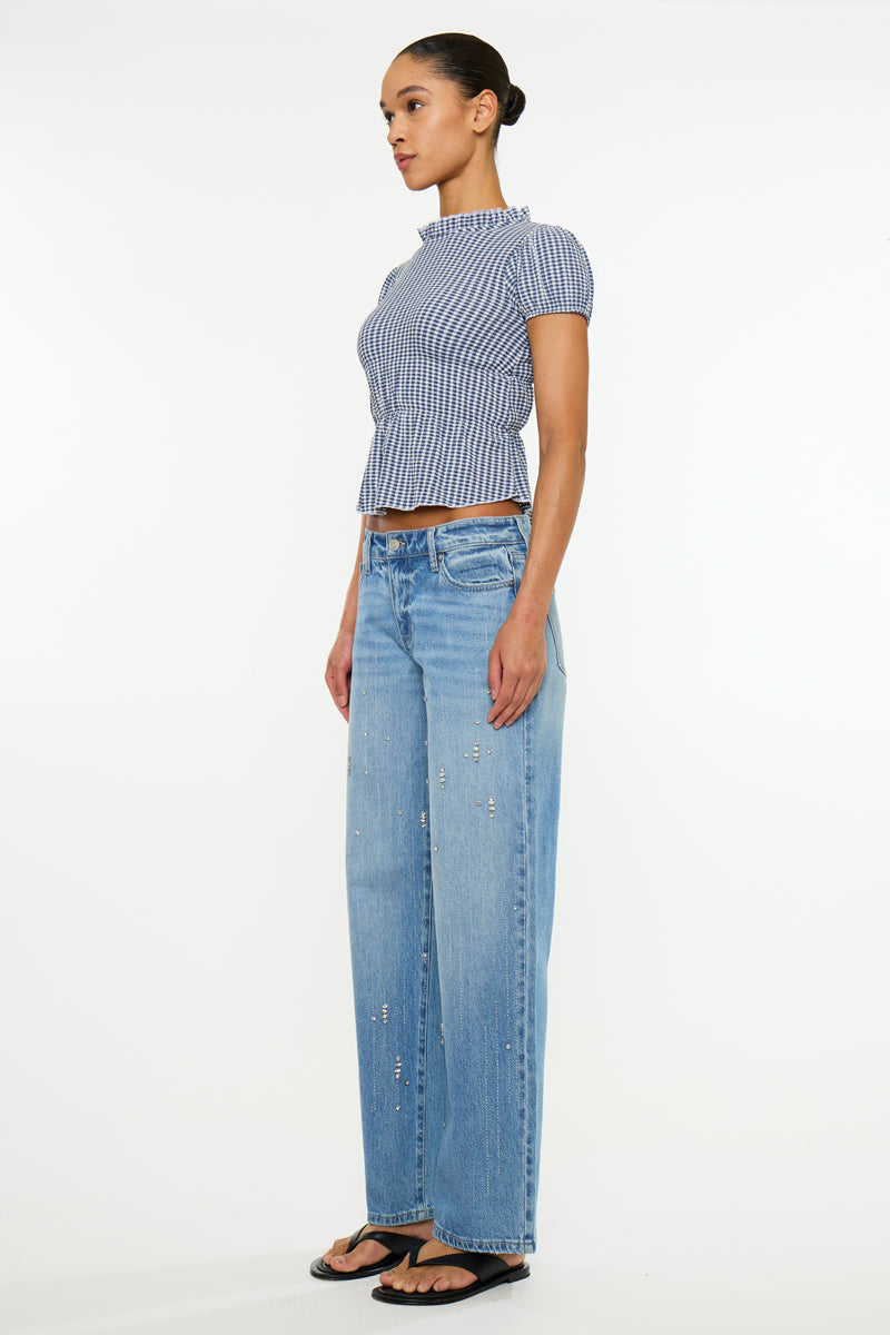 Charlie 90's Low Rise Loose Straight