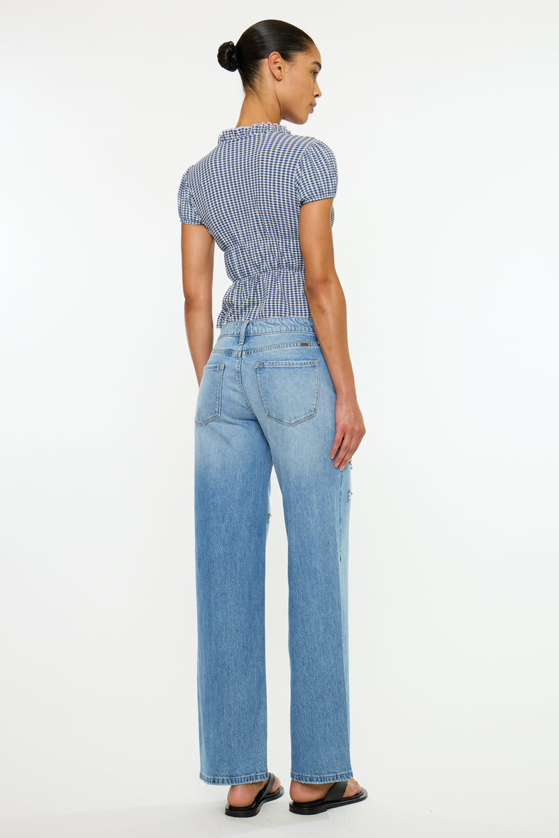 Charlie 90's Low Rise Loose Straight