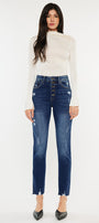 Kelsey High Rise Cigarette Leg Jeans - Official Kancan USA