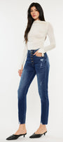 Kelsey High Rise Cigarette Leg Jeans - Official Kancan USA