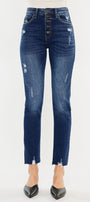 Kelsey High Rise Cigarette Leg Jeans - Official Kancan USA