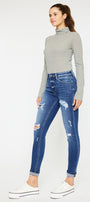 Charlie High Rise Ankle Skinny Jeans - Official Kancan USA
