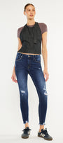 Fiora Mid Rise Ankle Skinny Jeans - Official Kancan USA