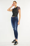 Fiora Mid Rise Ankle Skinny Jeans