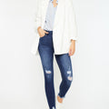 Fiora Mid Rise Ankle Skinny Jeans - Official Kancan USA