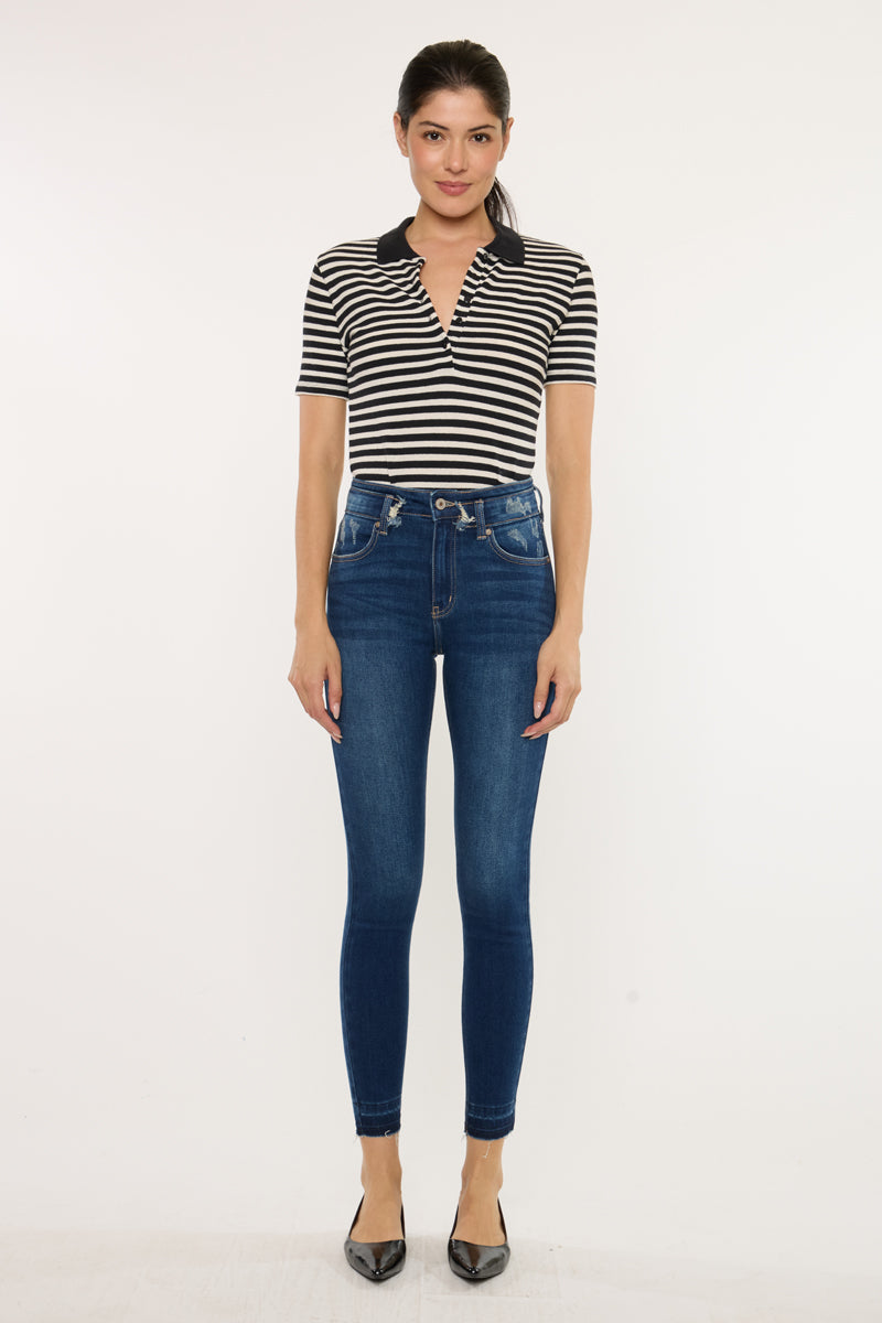 Mackena High Rise Ankle Skinny Jeans