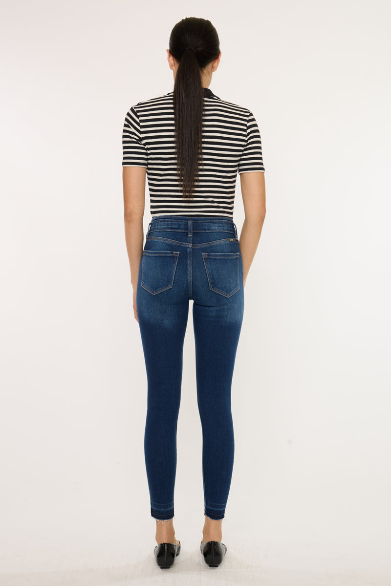 Mackena High Rise Ankle Skinny Jeans