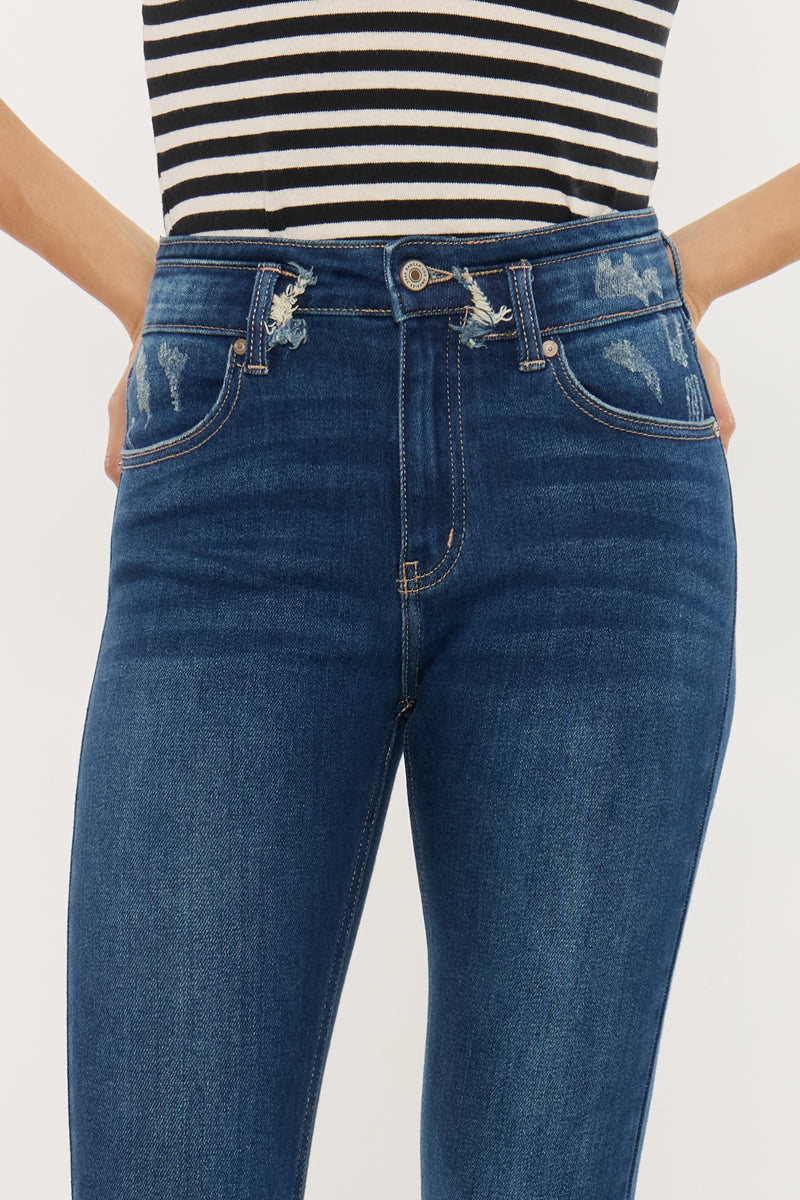 Mackena High Rise Ankle Skinny Jeans