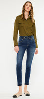 Mackena High Rise Ankle Skinny Jeans - Official Kancan USA