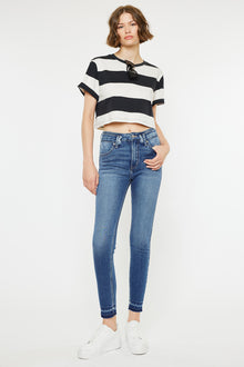  Cleopatra High Rise Ankle Skinny Jeans - Official Kancan USA