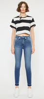Cleopatra High Rise Ankle Skinny Jeans - Official Kancan USA