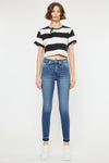 Cleopatra High Rise Ankle Skinny Jeans - Official Kancan USA