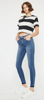 Cleopatra High Rise Ankle Skinny Jeans - Official Kancan USA