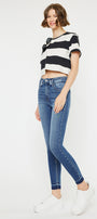 Cleopatra High Rise Ankle Skinny Jeans - Official Kancan USA