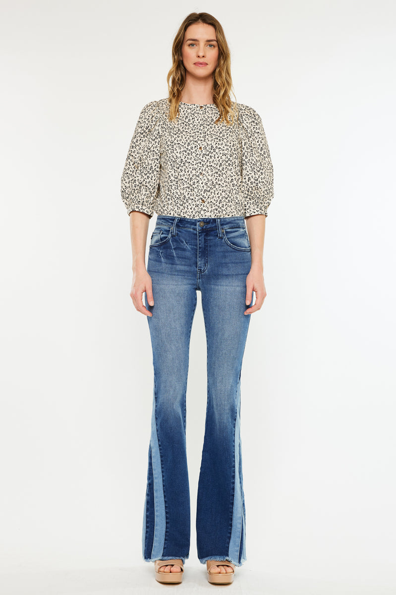 Treasure High Rise Flare Jeans - Official Kancan USA