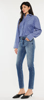 Myra Mid Rise Cigarette Leg Jeans - Official Kancan USA