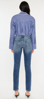 Myra Mid Rise Cigarette Leg Jeans - Official Kancan USA