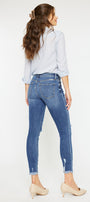 Trixie Mid Rise Ankle Skinny Jeans - Official Kancan USA