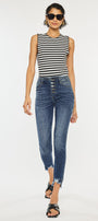 Nayla High Rise Ankle Skinny - Official Kancan USA