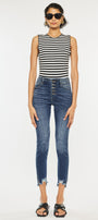 Nayla High Rise Ankle Skinny - Official Kancan USA