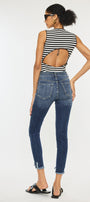 Nayla High Rise Ankle Skinny - Official Kancan USA