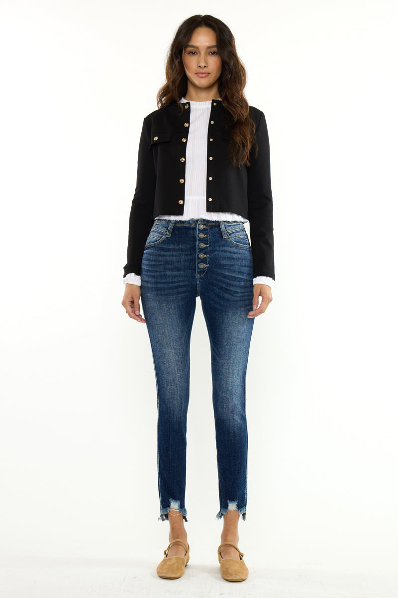Nayla High Rise Ankle Skinny
