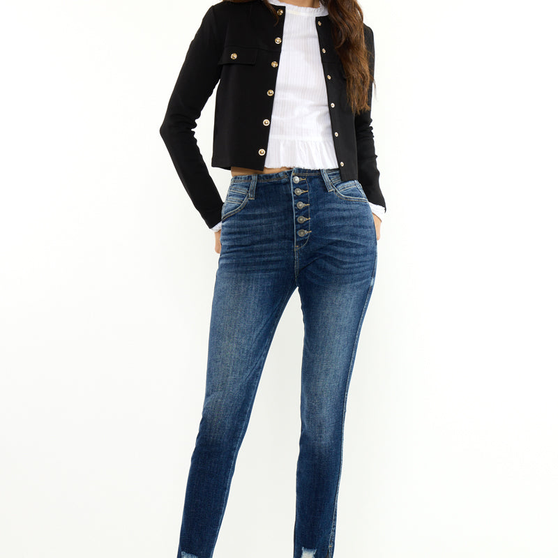 Nayla High Rise Ankle Skinny