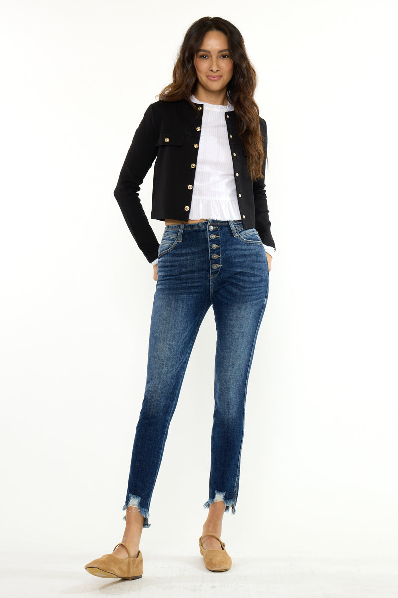 Nayla High Rise Ankle Skinny