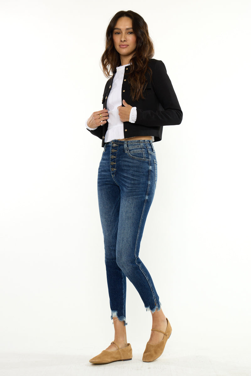 Nayla High Rise Ankle Skinny