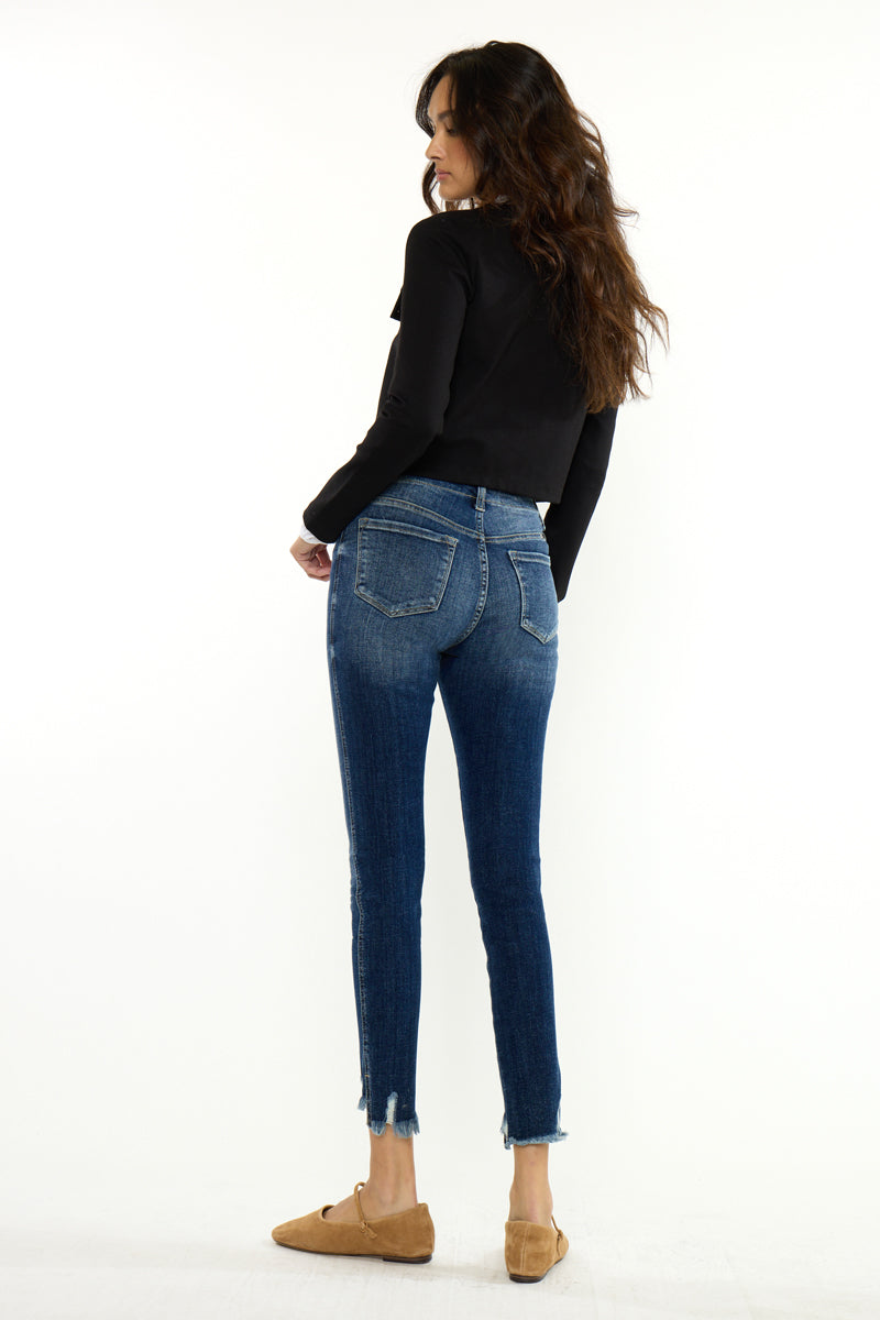 Nayla High Rise Ankle Skinny