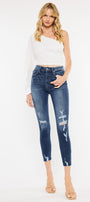 Gwen High Rise Ankle Skinny Jeans - Official Kancan USA