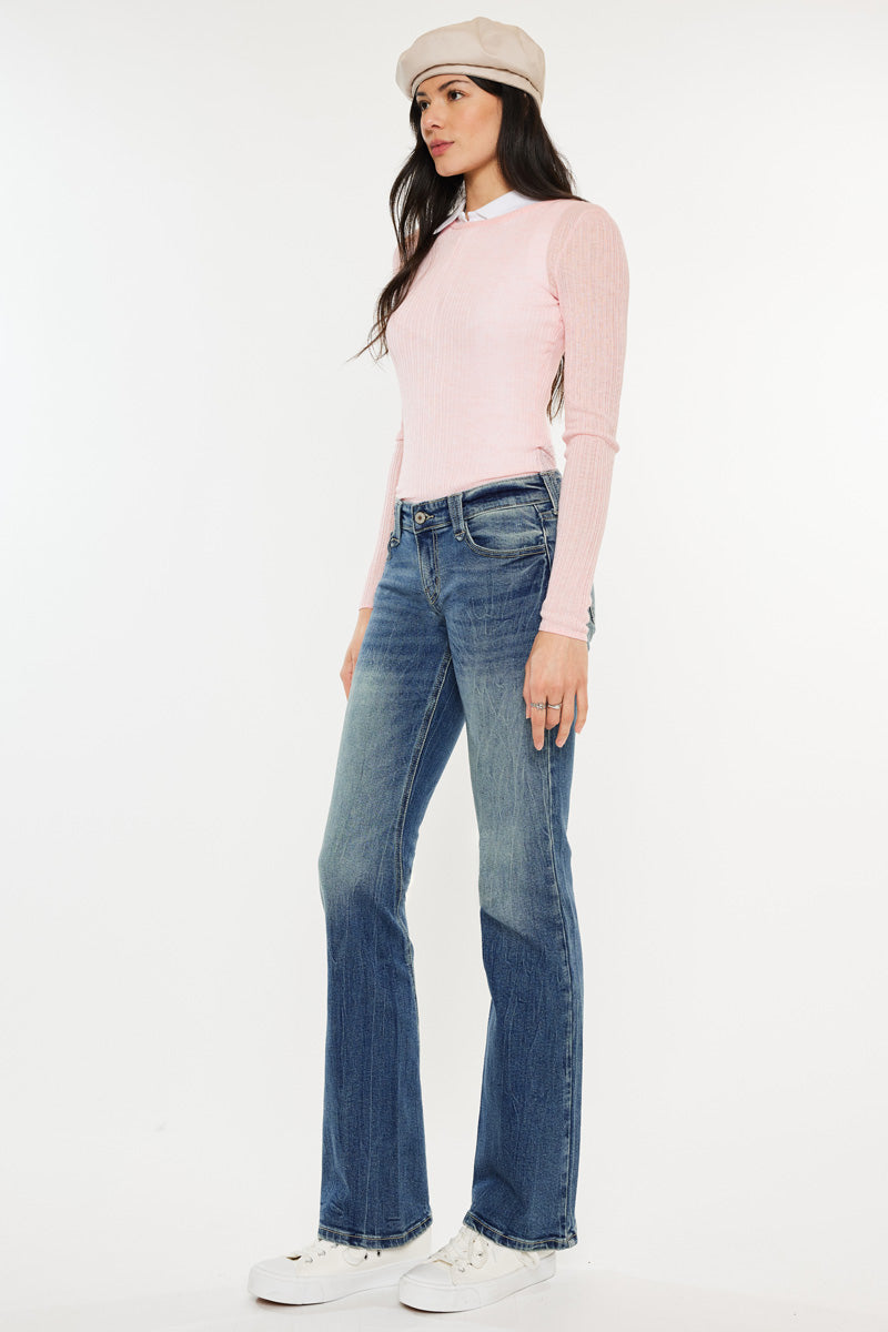 Jewel Low Rise Bootcut Jeans – Official Kancan USA