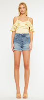 Linden High Rise Shorts - Official Kancan USA