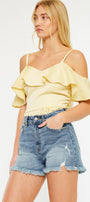 Linden High Rise Shorts - Official Kancan USA