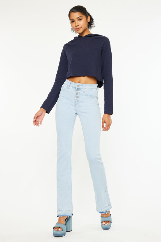 Sophie High Rise Y2K Bootcut Jeans - Official Kancan USA