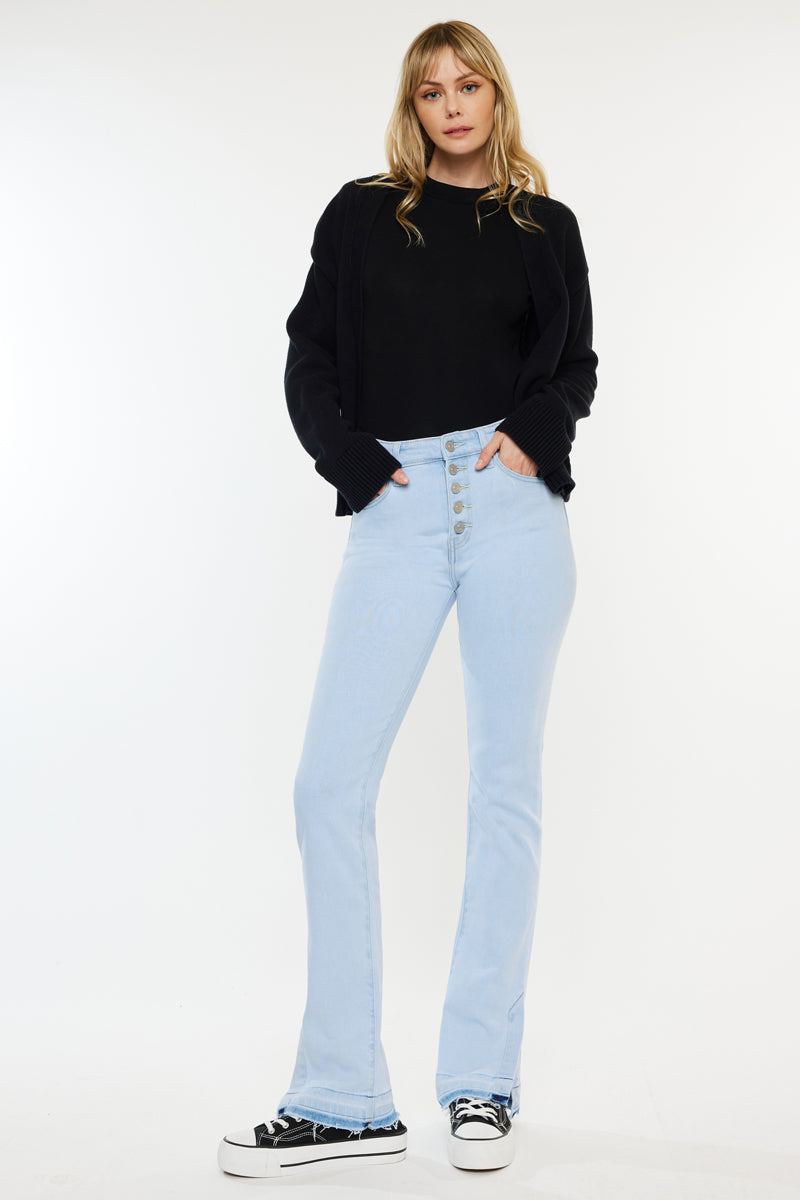 Sophie High Rise Y2K Bootcut Jeans - Official Kancan USA