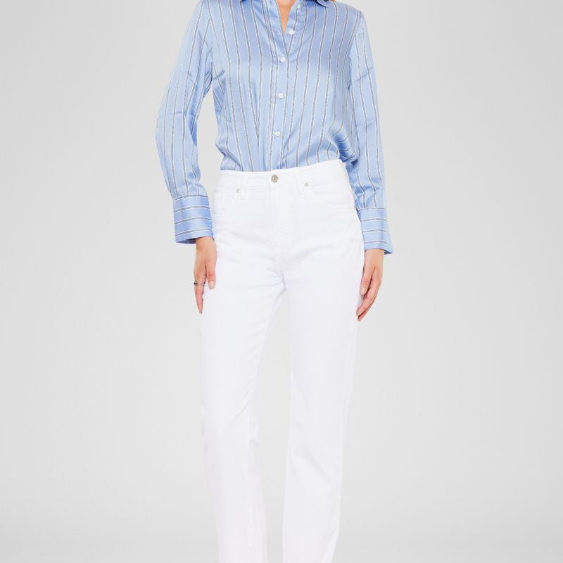 Daniela High Rise Straight Fit Leg Jeans - Official Kancan USA