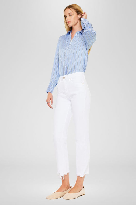 Daniela High Rise Straight Fit Leg Jeans - Official Kancan USA