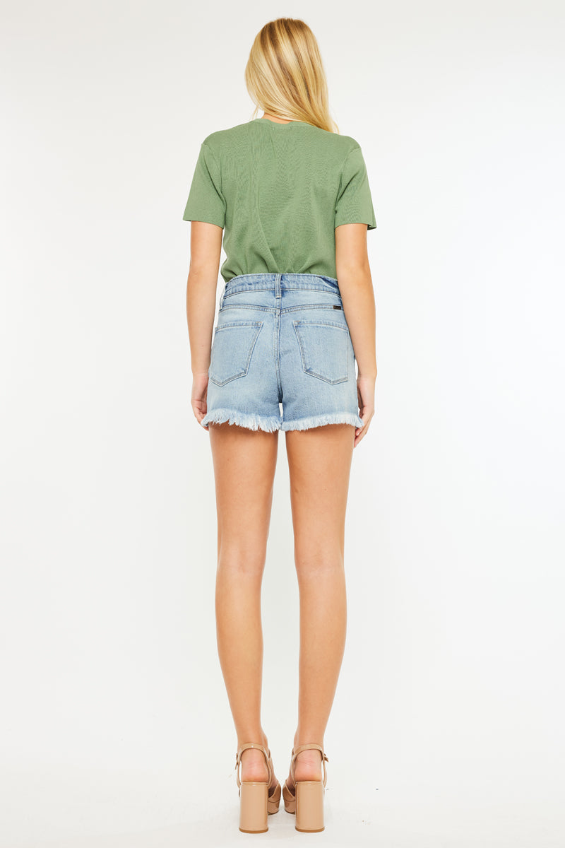 Betsy High Rise Mom Shorts - Official Kancan USA