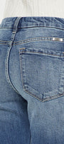 Aida Mid Rise Cropped Flare Jeans - Official Kancan USA