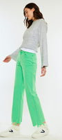 Maliha High Rise Slim Wide Leg Jeans - Official Kancan USA