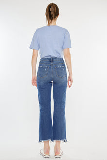  Jemma High Rise Slim Wide Leg Jeans - Official Kancan USA