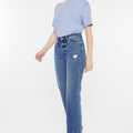 Jemma High Rise Slim Wide Leg Jeans - Official Kancan USA