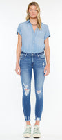 Alora Mid Rise Ankle Skinny - Official Kancan USA