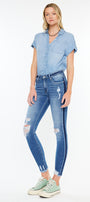 Alora Mid Rise Ankle Skinny - Official Kancan USA