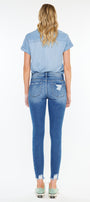 Alora Mid Rise Ankle Skinny - Official Kancan USA