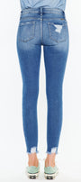Alora Mid Rise Ankle Skinny - Official Kancan USA