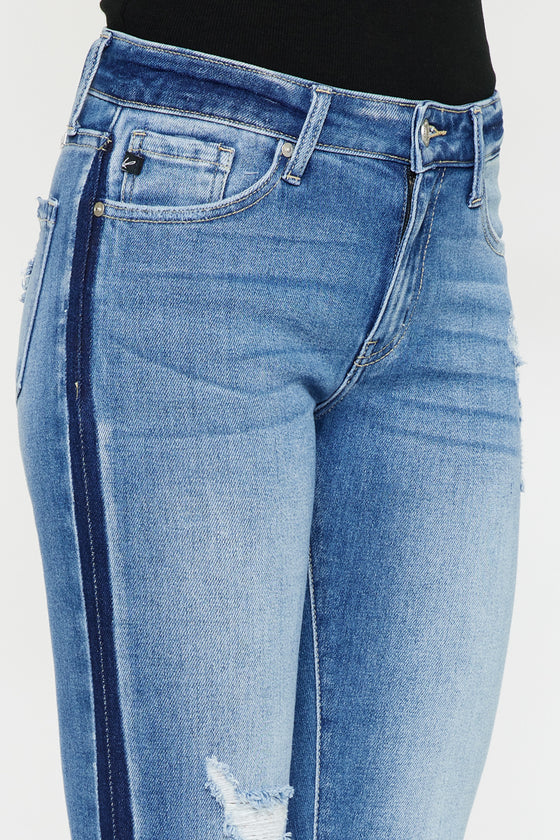 Alora Mid Rise Ankle Skinny - Official Kancan USA